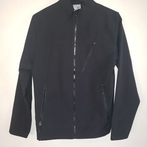 Champion Black Zipper Front Softshell Women's Jacket Size Small